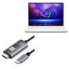 BoxWave Cable Compatible with ASUS ROG Zephyrus G14 (GA402) - SmartDisplay Cable - USB Type-C to HDMI (6 ft), USB C/HDMI Cable - Jet Black view 1