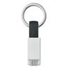 BoxWave Cable Compatible with Garmin Alpha 10 - Micro USB Keychain Charger, Key Ring Micro USB Cable - Jet Black view 4