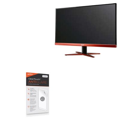 BoxWave Screen Protector Compatible with Acer XG (XG270HU) - ClearTouch Anti-Glare (2-Pack), Anti-Fingerprint Matte Film Skin