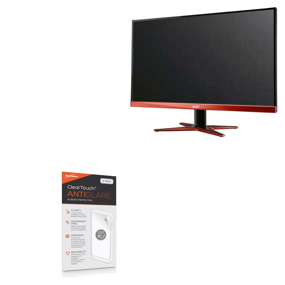BoxWave Screen Protector Compatible with Acer XG (XG270HU) - ClearTouch Anti-Glare (2-Pack), Anti-Fingerprint Matte Film Skin