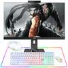 Gaming All in One PC 24 Inch FHD Touchscreen, MTG Yama, Intel Core i5 10th Gen, 16GB RAM, 240GB NVME and 1TB SSD, NVIDIA GT 730 4GB DDR3 Graphics, Webcam, Gaming Kit, Windows 11 Home view 1