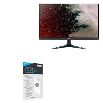 BoxWave Screen Protector Compatible with Acer Nitro VG0 (VG280K) - ClearTouch Crystal (2-Pack), HD Film Skin - Shields from Scratches