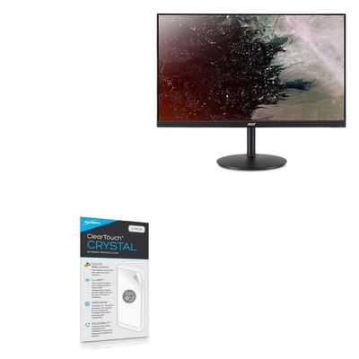 BoxWave Screen Protector Compatible with Acer Nitro XV2 (XV272) - ClearTouch Crystal (2-Pack), HD Film Skin - Shields from Scratches