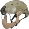 Bifrost Gear Rail Mounted Lower Face Shield for Tactical Helmets (Tan) view 4