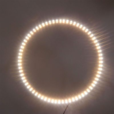 Selfie Light, 29cm Circle LED Light Wick Circle Light for Makeup Live Stream Desktop Camera LED Ringlight, 3200K to 5600K, Brightness Adjustable, USB Charging