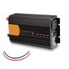 TOOJUN 3200W Power Inverter DC 12v/24v/48v to AC 220v Converter Modified Sine Wave with Buzzer Reminder Device and Real-Time Voltage LCD Display,12V/220V view 1