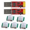 Bundle of USB to ESP8266 ESP-01 Programmer Module + PIR Motion Sensor HC-SR 501 view 1