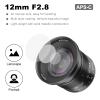 7Artisans 12mm F2.8 Mark  Ultra Wide Angle APS-C Manual Focus Prime Lens Compatible for Olympus and Panasonic MFT M4/3 Mount Mirrorless Cameras view 2