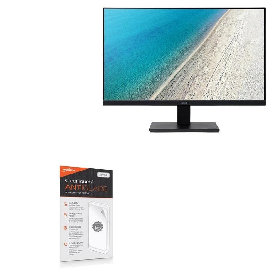 BoxWave Screen Protector Compatible with Acer V7 (V277) - ClearTouch Anti-Glare (2-Pack), Anti-Fingerprint Matte Film Skin