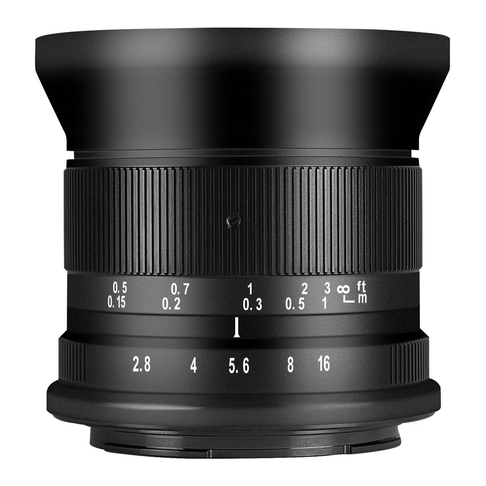 7Artisans 12mm F2.8 Mark  Ultra Wide Angle APS-C Manual Focus Prime Lens Compatible for Sony E Mount Mirrorless Cameras A6500 A6300