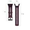 Muovrto Replacement Band for Suunto 5, Silicone Waterproof Watch Band Strap for Men and Women view 2