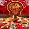 Baocicco 20x12ft Happy Chinese New Year 2026 Backdrop Plum Blossom Red Lantern Photography Background for 2026 Chinese New Year of Horse Celebrate Spring Festival Dinner Party Photo Studio view 4