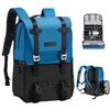 K&F Concept Camera Backpack, Camera Bags for Photographers Large Capacity Camera Case with Raincover,15-15.6 Inch Laptop Compartment Compatible for Canon/Nikon/Sony/DJI Mavic Drone(Backpack 20L) view 1