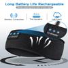 LC-dolida Sleep Headphones Bluetooth Music Band Headphones with Thin HD Stereo Speakers Perfect for Side Sleepers, Sport, Yoga, Travel view 4