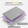 14 Inch Laptop Case Sleeve for HP Dell Lenovo ASUS Acer Chromebook 14,HP Pavilion 14,Dell Insprion 14,Lenovo IdeaPad 14,Acer Swift Go 14,Aspire 3 14, ASUS VivoBook 14 Waterproof Computer Bag -Purple view 2