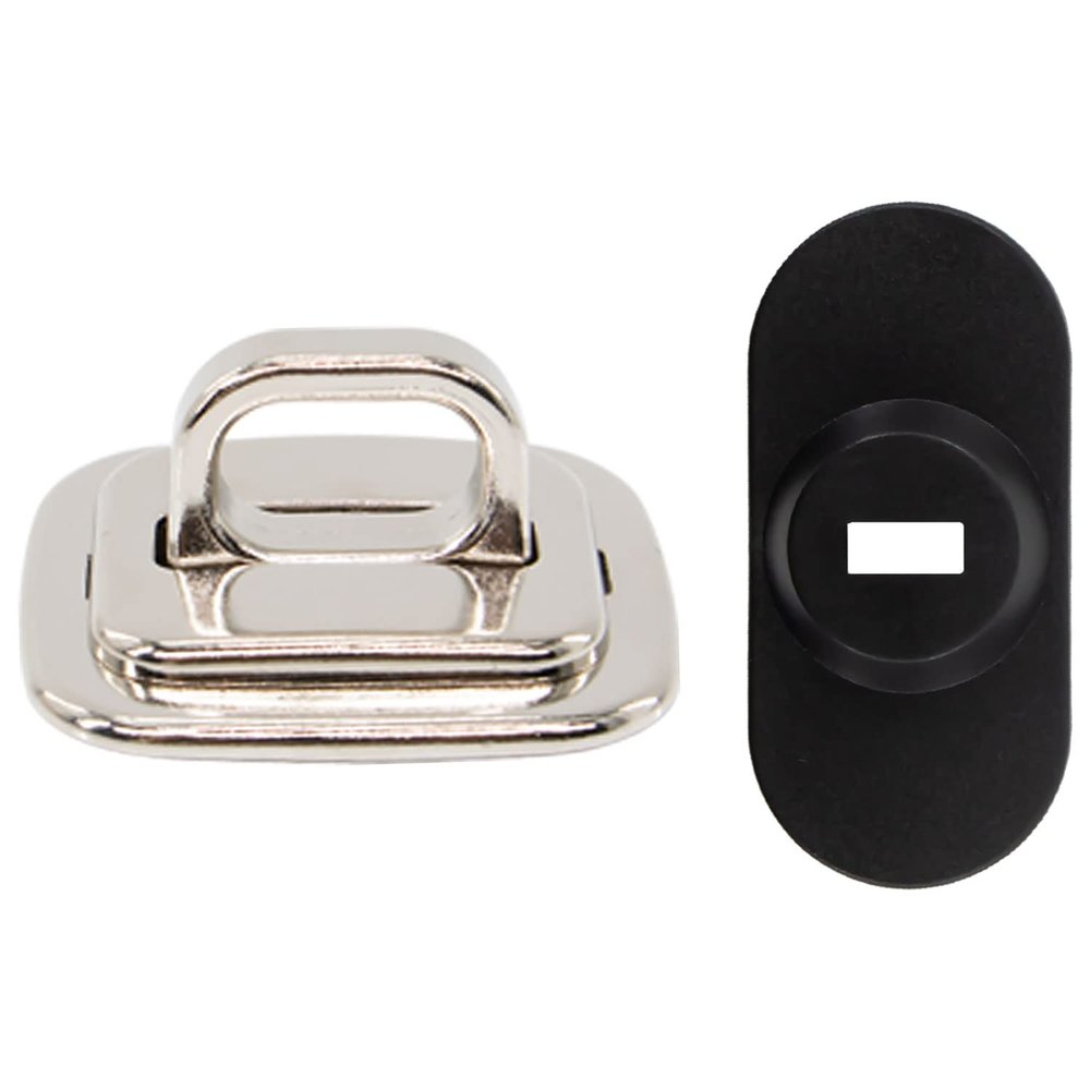 Zolunu Laptop Anchor Plate and Lock Plate with Lock Slot, Self-Adhesive Security Plate Anti Theft Lock Slot for Cables to Lock Down Laptops, Mac Book, Tablets, iPad, or Other Computer