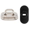 Zolunu Laptop Anchor Plate and Lock Plate with Lock Slot, Self-Adhesive Security Plate Anti Theft Lock Slot for Cables to Lock Down Laptops, Mac Book, Tablets, iPad, or Other Computer view 1