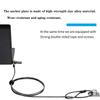 Zolunu Laptop Anchor Plate and Lock Plate with Lock Slot, Self-Adhesive Security Plate Anti Theft Lock Slot for Cables to Lock Down Laptops, Mac Book, Tablets, iPad, or Other Computer view 3