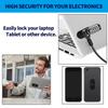 Zolunu Laptop Anchor Plate and Lock Plate with Lock Slot, Self-Adhesive Security Plate Anti Theft Lock Slot for Cables to Lock Down Laptops, Mac Book, Tablets, iPad, or Other Computer view 4