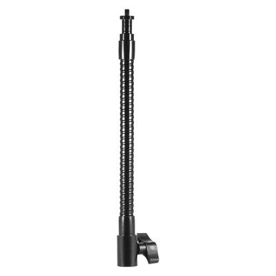 Andoer 10.4" Flexible Metal Extension Tube with 1/4" Screw Connector to Extend Various LED Lights