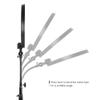 Andoer 10.4" Flexible Metal Extension Tube with 1/4" Screw Connector to Extend Various LED Lights view 4