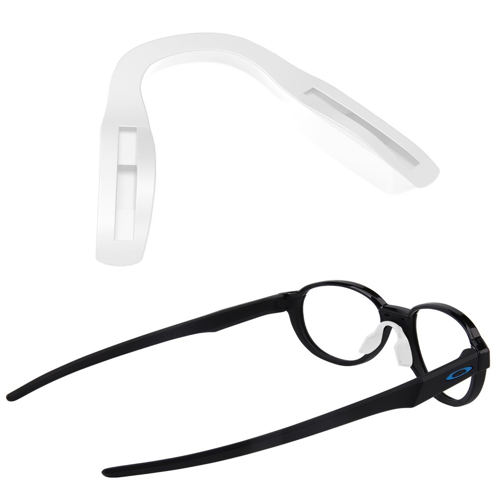 SAUCER Replacement Nose Pieces Pads for Oakley Metalink OX8153 Eyeglass - Standard White