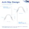 SAUCER Replacement Nose Pieces Pads for Oakley Metalink OX8153 Eyeglass - Standard White view 3