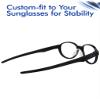 SAUCER Replacement Nose Pieces Pads for Oakley Metalink OX8153 Eyeglass - Standard White view 4