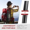 Andoer TTT-008 200cm/78.7in Adjustable Carbon Fiber Camera Tripod Stand Monopod 12KG Payload with Quick Release Ball Head with Carry Bag view 2