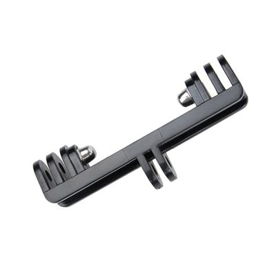 Andoer Dual Flash Bracket Adapter Twin Mount Adapter Replacement for GoPro HERO4 HERO3+