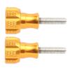 FEICHAO 2pcs M5*18 Long Screw 54mm Thumb Knob Screw for Action Camera (Gold) view 1