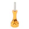 FEICHAO 2pcs M5*18 Long Screw 54mm Thumb Knob Screw for Action Camera (Gold) view 3
