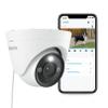 REOLINK 4K PoE Security IP Camera, Turret Camera Outdoor with 3X Optical Zoom, 2.8mm-8mm Lens, 110 Degree Wide View, 100ft Color Night Vision, 2 Way Talk, Human/Vehicle/Pet Detection, RLC-833A view 1