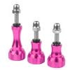 FEICHAO 1 Long and 2 Short M5 Screws Thumb Nut Screw Compatible with GoPro Action Camera Accessories (Pink) view 1