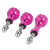 FEICHAO 1 Long and 2 Short M5 Screws Thumb Nut Screw Compatible with GoPro Action Camera Accessories (Pink) view 4