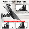 AboveTEK TH-248B Tablet Wall Mount Bundle with TH-518S Anti Theft Locking Tablet Stand Holder - 360/320 POS Swivel - Lockable Tablet Security Stand Lock, Fits 7 to 11 Inch iPad Fire Microsoft Galaxy view 4