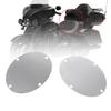 XMMT Chrome Rear Mesh Speaker Grills Covers Trim For Harley Electra Tri Glide Ultra Classic Ultra Limited Road Glide 1996-2013 view 2