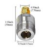 TUOLNK N Type Female Jack to SMA Male Plug Coaxial Connector SMA to N-Type Converter for Wi-Fi Antenna Extension Cable 2pcs view 2