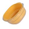 LIFKOME Fruit Vegetable Basket Large Fruit Washing Container Plastic Drain Basket Vegetable Strainer and Veggie Cleaning view 1