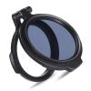 Andoer R-82 82mm Rapid Filter System Camera Lens ND Filter Metal Adapter Ring Compatible with DSLR Cameras view 1