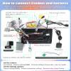 Android 13 Car Stereo Radio for Honda Civic 2016 2017 2018 2019 2020 with Wireless CarPlay Android Auto Mirror Link 2G+64G with Bluetooth FM GPS Navigation WiFi HiFi SWC view 3