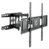 Comzon Wall Mount TV Bracket Articulating Arm for 37-80 Inch TVs, LED, LCD, OLED, 4K, Flat Curved TV, Full Motion, VESA 600x400, Tilt & Swivel, Holds 88lbs, Black view 1