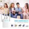 New WiFi Extender Signal Range Booster, Cover Up to 8290 Sq.ft & 35 Devices for Home, MEESTORY WiFi Amplifier with Ethernet Port & Access Point, 1-Tap Setup view 4