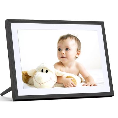 Mezed 10.1" Digital Calendar, Meal Planner, Duty Chart, to Do List,HD Smart Touch Screen Home Interactive Smart Electron Calender - Built-in Digital Photo Frame Function (10.1Black & White)