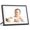 Mezed 10.1" Digital Calendar, Meal Planner, Duty Chart, to Do List,HD Smart Touch Screen Home Interactive Smart Electron Calender - Built-in Digital Photo Frame Function (10.1Black & White) view 1