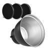 Andoer Standard Reflector Plate with Reflection Diffuser with 10 30 50 Honeycomb Grid for Bowens Studio Flash Speedlite Spreading view 1