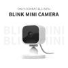 Blink Mini Camera Adhesive Wall Mount Bracket, Strong Adhesive Durable Camera Mount Stand for Blink Mini Indoor Camera, No Drill, No Screws (for Blink Mini-White) view 2