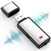 32G Voice Recorder, Digital Audio Recorder with 750 Hours Recording Capacity Noise Reduction USB Recording Device Rechargeable Voice Recorder for Lecture,Interview,Meeting Class view 1