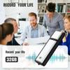 32G Voice Recorder, Digital Audio Recorder with 750 Hours Recording Capacity Noise Reduction USB Recording Device Rechargeable Voice Recorder for Lecture,Interview,Meeting Class view 3