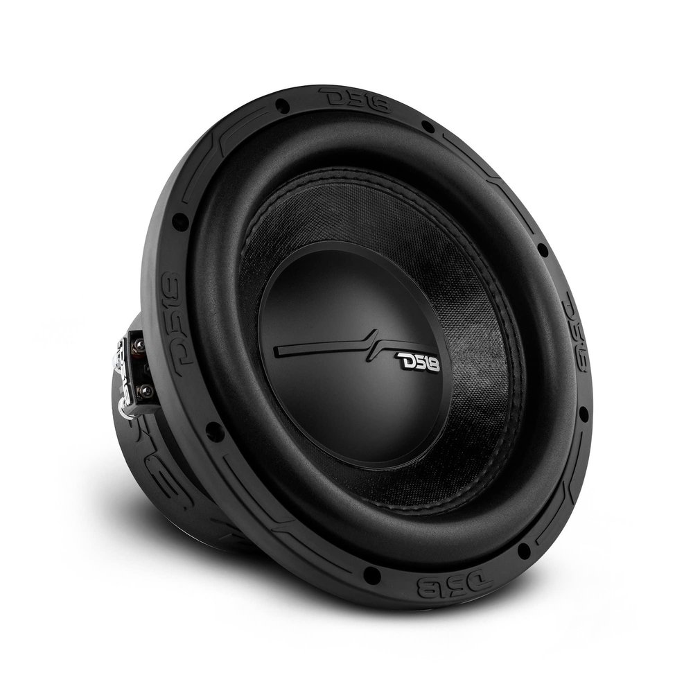 DS18 ZR10.4D 10" Car Subwoofer 1400 Watts Max Power 700 Watts RMS Dual Voice Coil 4-Ohm. Crip and Clear bass for Your Vehicle Sound System. Great Performance and High Durability